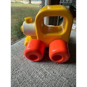 Child Guidance WeeWheels‎ Yellow Orange Toy Car 1994 CBS Vintage Truck